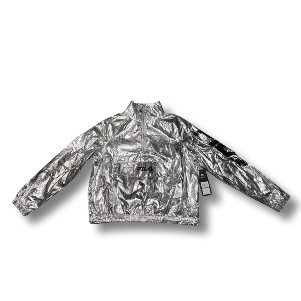 Fila  windbreaker Silver. Women size L.
